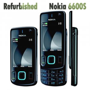 Восстановленный оригинальный мобильный телефон  6600 Slide Nokia