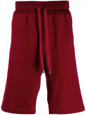 Спортивные шорты с нашивкой-логотипом Dolce & Gabbana. Цвет: красный
