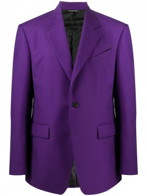 Однобортный пиджак Givenchy. Цвет: фиолетовый