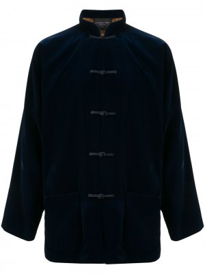Бархатная куртка Tang Shanghai. Цвет: синий