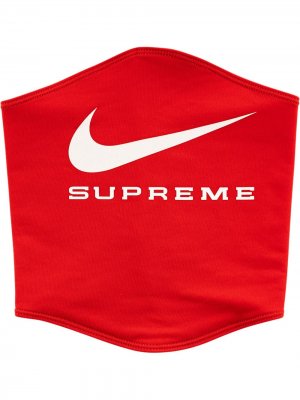 Снуд из коллаборации с Nike Supreme. Цвет: красный