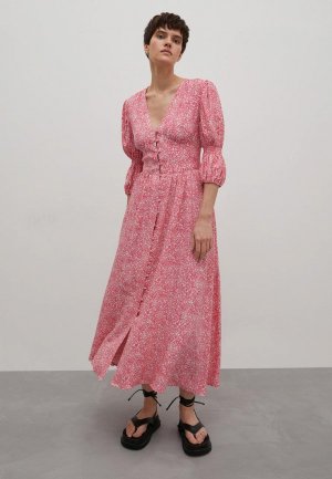 Платье Finn Flare. Цвет: розовый