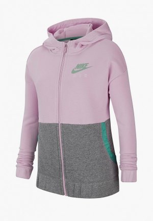 Толстовка Nike. Цвет: розовый