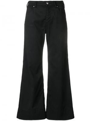 Расклешенные джинсы Emporio Armani. Цвет: черный