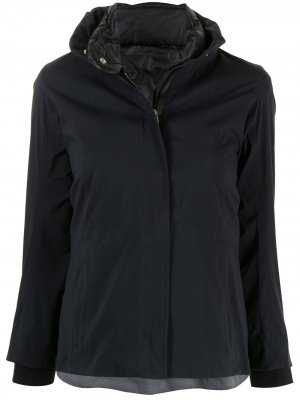 Куртка Goretex pre-owned со съемным жилетом Hermès. Цвет: черный
