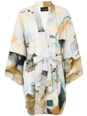 Watercolour print kimono jacket Stine Goya. Цвет: многоцветный