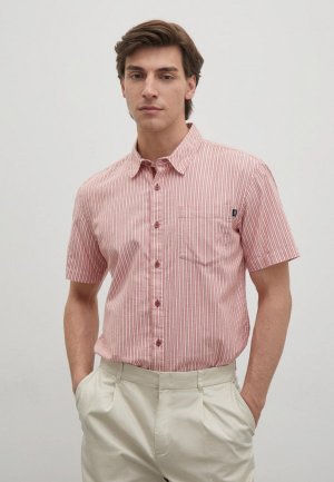Рубашка Finn Flare. Цвет: коралловый