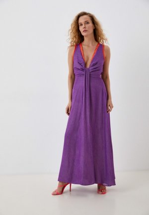 Платье Silvian Heach. Цвет: фиолетовый
