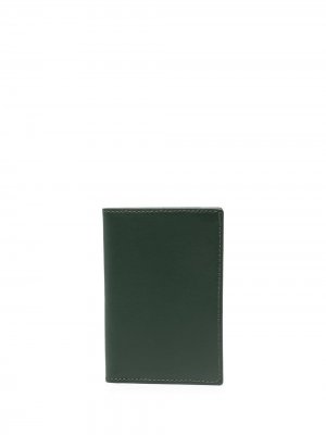 Бумажник с логотипом Comme Des Garçons Wallet. Цвет: зеленый