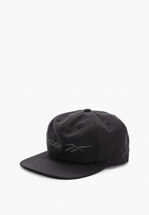 Бейсболка Reebok. Цвет: черный