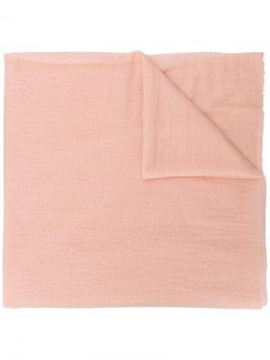 Кашемировый шарф Allude. Цвет: розовый