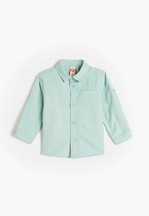 Рубашка Koton. Цвет: зеленый