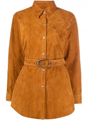 Куртка-рубашка Giuseppe Zanotti. Цвет: коричневый