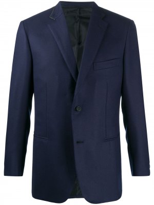 Однобортный пиджак Brioni. Цвет: синий