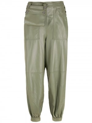 Однотонные брюки Nk. Цвет: зеленый