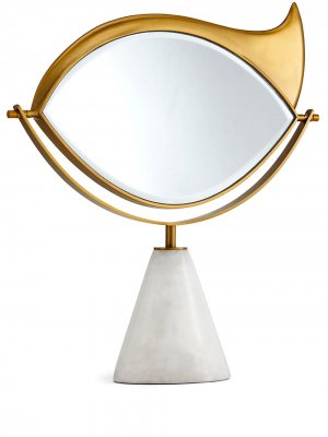 LObjet зеркало Lito Vanity L'Objet. Цвет: золотистый