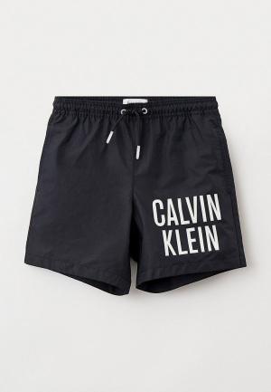 Плавки Calvin Klein. Цвет: черный