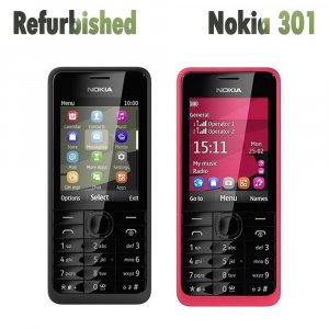 Восстановленный оригинальный мобильный телефон  301 с двумя SIM-картами Nokia