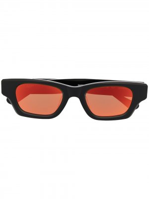 Солнцезащитные очки Ray в прямоугольной оправе AMBUSH. Цвет: черный