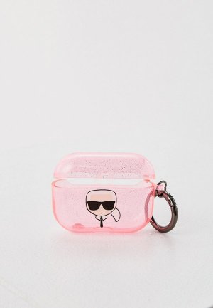 Чехол для наушников Karl Lagerfeld. Цвет: розовый