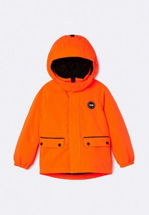 Куртка утепленная Lassie. Цвет: оранжевый