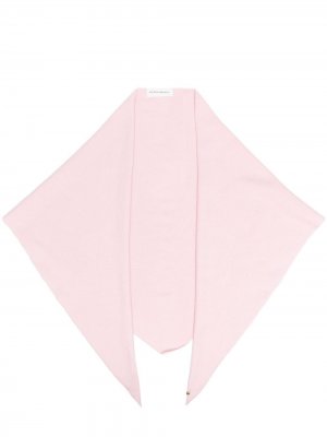 Шарф с вышивкой extreme cashmere. Цвет: розовый
