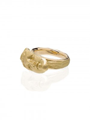 Кольцо Fragment из желтого золота JOY BC. Цвет: золотистый
