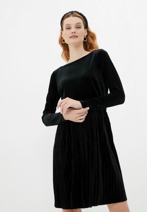 Платье Vila. Цвет: черный