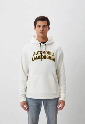 Худи Automobili Lamborghini. Цвет: белый