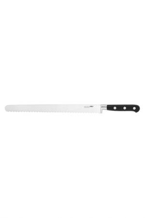 Нож зубчатый, гибкий 30 см STELLAR. Цвет: черный