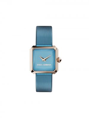 Наручные часы Sofia с квадратным корпусом 11 мм Dolce & Gabbana. Цвет: синий