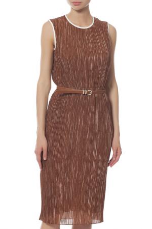 Платье Max Mara. Цвет: коричневый