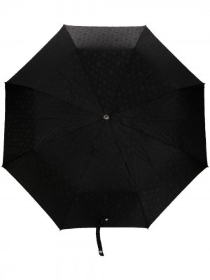Зонт с цепочкой и декором Skull Alexander McQueen. Цвет: черный