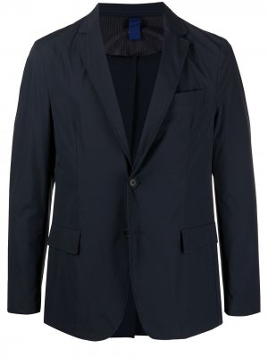 Однобортный пиджак BOSS. Цвет: синий