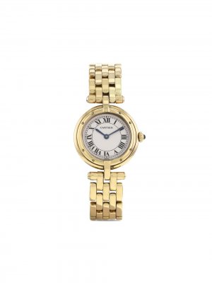 Наручные часы Panthère Vendôme pre-owned 24 мм 1990-го года Cartier. Цвет: нейтральные цвета