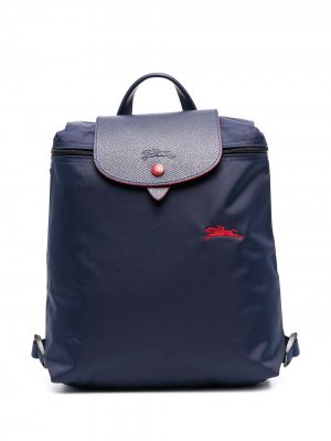 Рюкзак Le Pliage Longchamp. Цвет: синий
