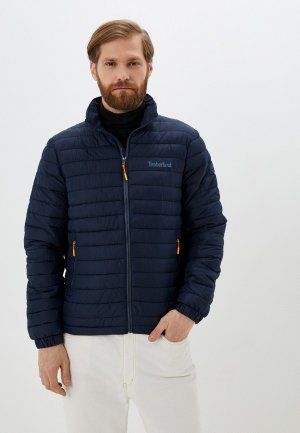Куртка утепленная Timberland. Цвет: синий