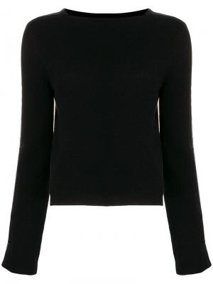 Трикотажный свитер Tevy Zoe Jordan. Цвет: черный