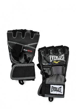 Перчатки для фитнеса Everlast. Цвет: черный
