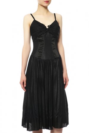 Платье Maria Grazia Severi. Цвет: черный