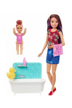 Набор Барби (Ванная) Barbie. Цвет: бежевый