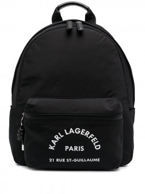 Рюкзак Rue St-Guillaume Karl Lagerfeld. Цвет: черный