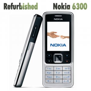 Восстановленный оригинальный телефон  6300 разблокированный Moilbe Nokia