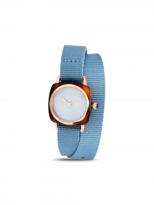 Наручные часы Clubmaster Lady 24 мм Briston Watches. Цвет: синий