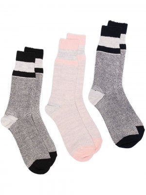 Комплект носков ANONYMOUS ISM. Цвет: серый