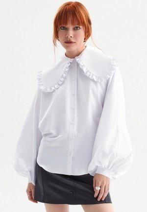 Блуза Top. Цвет: белый