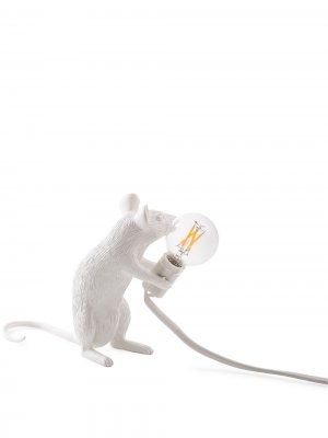 Настольная лампа Mouse Seletti. Цвет: белый