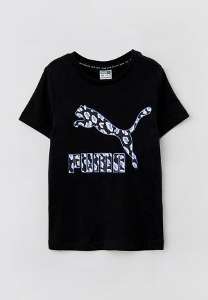 Футболка PUMA. Цвет: черный