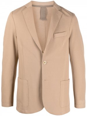 Однобортный пиджак Eleventy. Цвет: коричневый