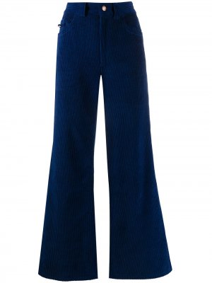 Расклешенные вельветовые джинсы Marc Jacobs. Цвет: синий